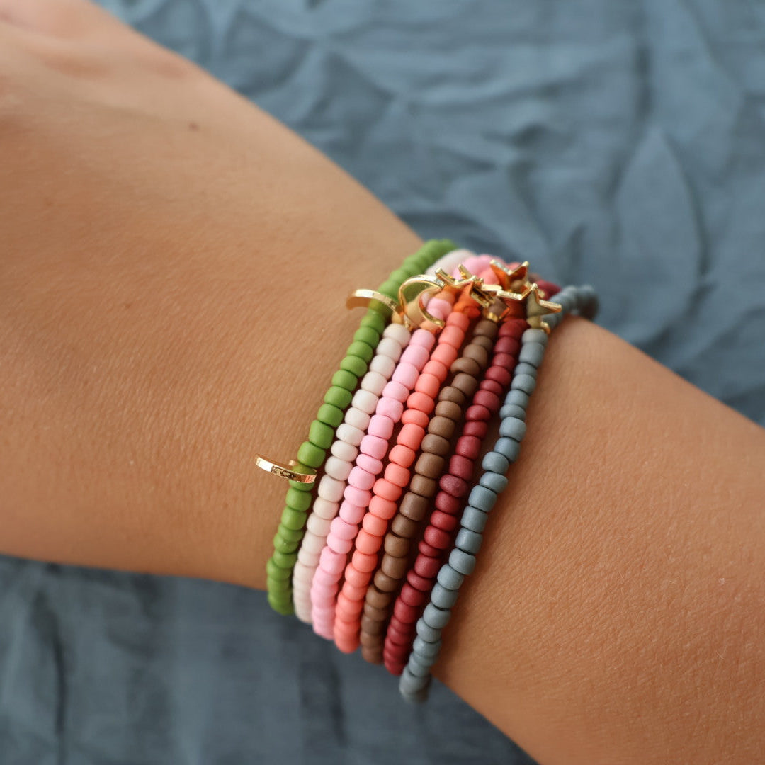 Juno armband vit