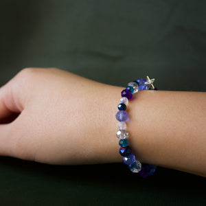 Gaia armband blå