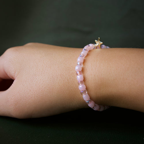 Chloe armband rosa